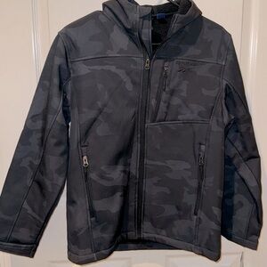 Black Camo unisex Reebok coat